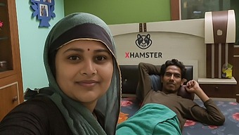 Сводная сестричка целуется и трахается с пакистанским деревенским парнем в жаркой, романтичной сцене